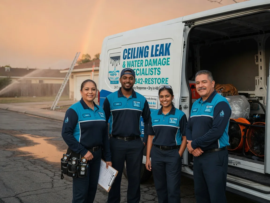 Ceiling Leak Cleanup company in Big Run, PA